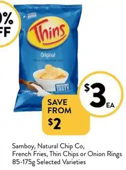 Foodworks Samboy Natural Chip Co offer