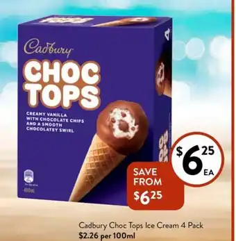 Foodworks Choc tops ice cream offer