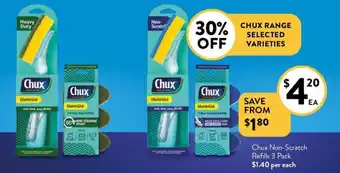 Foodworks Chux Non-Scratch offer