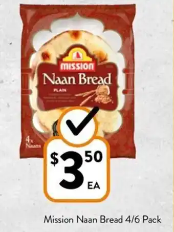 Foodworks Mission Naan Bread offer