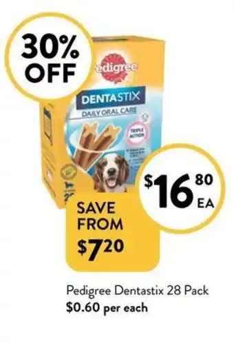 Foodworks Dentastix offer