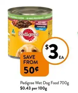 Foodworks Wet Dog Food offer