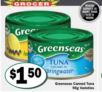 Friendly Grocer Canned Tuna offer