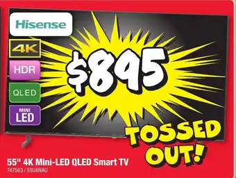 JB Hi-Fi 55" 4K Mini-LED QLED Smart TV offer