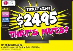 JB Hi-Fi 55" 4K Smart OLED TV offer