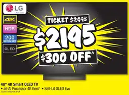 JB Hi-Fi 48" 4K Smart OLED TV offer