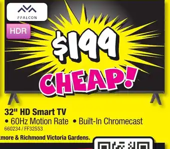 JB Hi-Fi 32" HD Smart TV offer