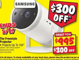 JB Hi-Fi The Freestyle Projector offer