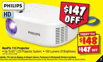 JB Hi-Fi NeoPix 113 Projector offer