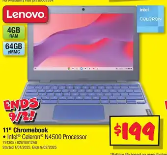 JB Hi-Fi 11" Chromebook offer