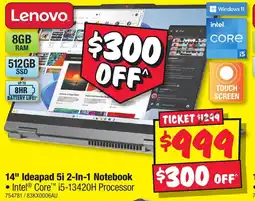 JB Hi-Fi 14" Ideapad 5i 2-In-1 Notebook offer