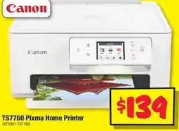 JB Hi-Fi TS7760 Pixma Home Printer offer