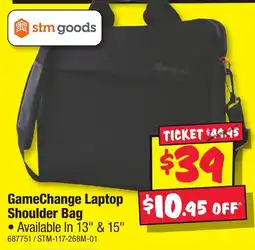 JB Hi-Fi Gamechange laptop Shoulder Bag offer