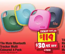 JB Hi-Fi Tile Mate Bluetooth Tracker Multi Coloured offer