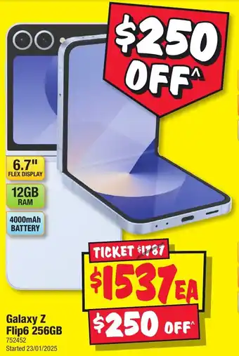 JB Hi-Fi Galaxy Z Flip6 offer