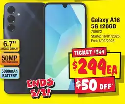 JB Hi-Fi Galaxy A16 5G offer