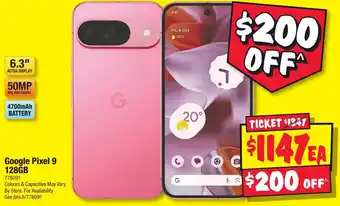 JB Hi-Fi Google Pixel 9 offer