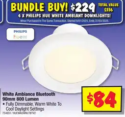 JB Hi-Fi White Ambiance Bluetooth offer