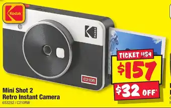 JB Hi-Fi Mini Shot 2 Retro Instant Camera offer