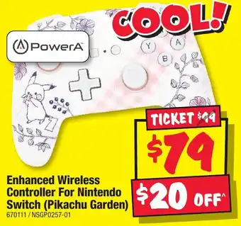 JB Hi-Fi Enhanced Wireless Controller For Nintendo Switch offer