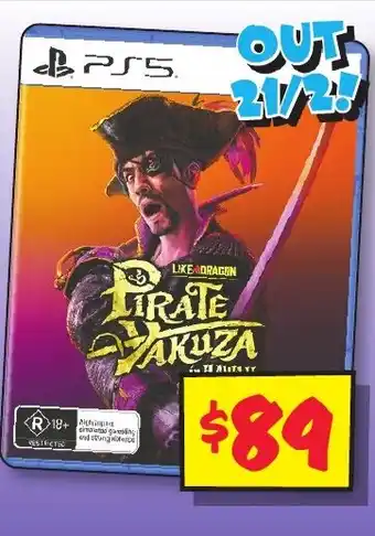 JB Hi-Fi Pirate Yakuza offer