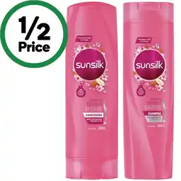 Woolworths Sunsilk Shampoo or Conditioner 350ml offer