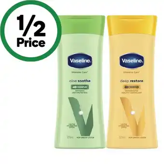 Woolworths Vaseline Intensive Care Body Lotion 225ml offer