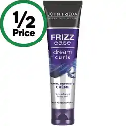 Woolworths John Frieda Frizz Ease Curl Defining Creme 150ml offer