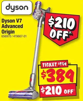 JB Hi-Fi Dyson V7 Advanced Origin offer