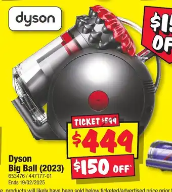 JB Hi-Fi Dyson big ball offer