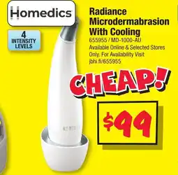 JB Hi-Fi Radiance Microdermabrasion With Cooling offer