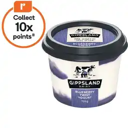 Woolworths Gippsland Dairy Twist Yogurt 700g offer