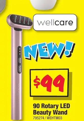 JB Hi-Fi 90 Rotary LED Beauty Wand offer