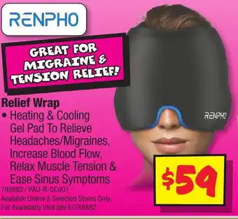 JB Hi-Fi Relief Wrap offer