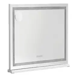 Woolworths Embellir 80 x 58cm Hollywood Makeup Mirror with LED Light offer