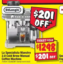 JB Hi-Fi La Specialista Maestro offer