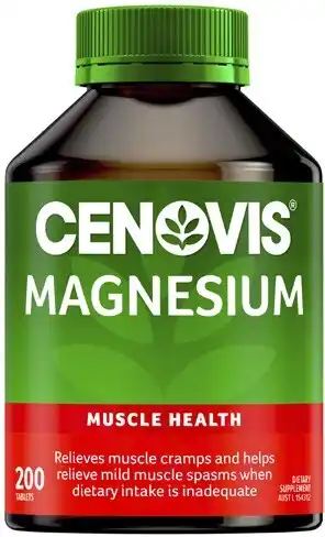 Coles Cenovis Magnesium Tablets 200 Pack^ offer