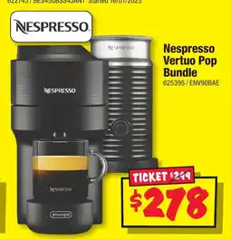 JB Hi-Fi Nespresso Vertuo Pop Bundle offer