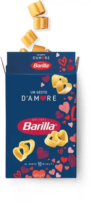 Coles Barilla Heart Shaped Pasta 400g offer