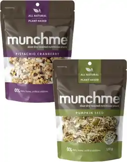 Coles Munchme Nutritious Snacks 80g-120g offer