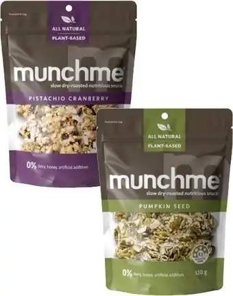 Coles Munchme Nutritious Snacks 80g-120g offer