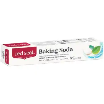 Woolworths Red Seal Baking Soda Toothpaste 100g offer