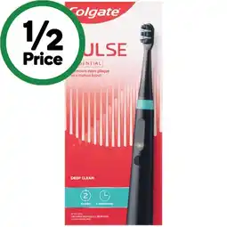 Woolworths Colgate Pulse Essential Deep Clean Electric Toothbrush offer