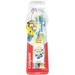 Woolworths Colgate Minions Toothbrush Pk 2 offer