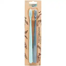 Woolworths NFCo Bio Toothbrush Assorted Pk 2 offer