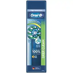 Woolworths Oral-B Cross Action Clean White Electric Toothbrush Refills Pk 3 offer