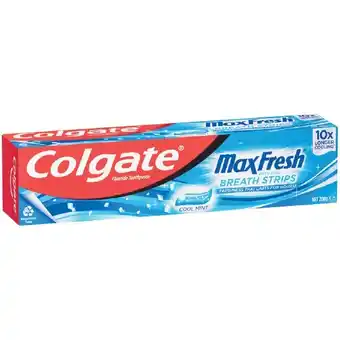 Woolworths Colgate Toothpaste Maxfresh Cool Mint 200g offer