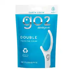 Woolworths Go2 Dentagenie Double Floss Picks Pk 36 offer