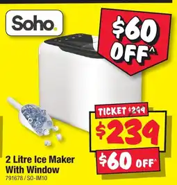 JB Hi-Fi 2 Litre Ice Maker With Window offer