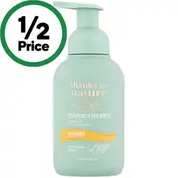 Woolworths Thanks To Nature Hand Wash 500ml offer